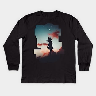 FEEL FREE Kids Long Sleeve T-Shirt